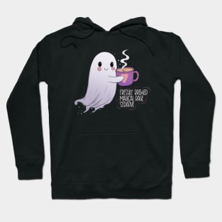 Freshly brewed magical rage sedative ghost Hoodie